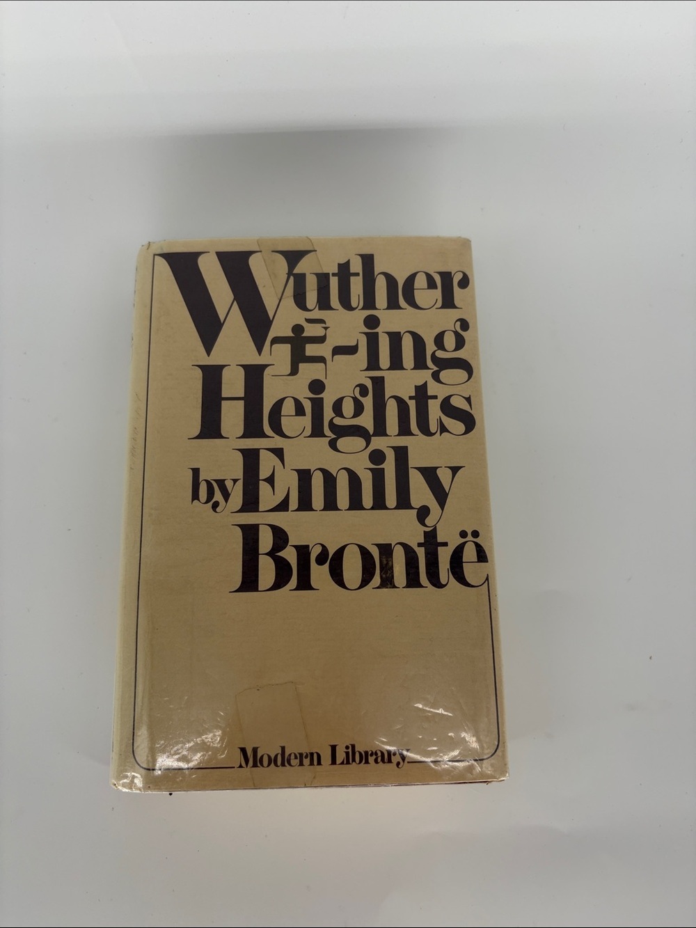 Wuthering Heights by Emily Brontë Beige Hardcover First Modern Library Edition